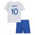 Francie Kylian Mbappe #10 Dětské Oblečení Venkovní Dres MS 2022 Krátkým Rukávem (+ trenýrky)